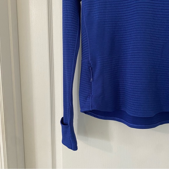 Lululemon Quarter Zip Pullover Long Sleeve Running Shirt Lightweight Jacket Sz 8 - Picture 3 of 6